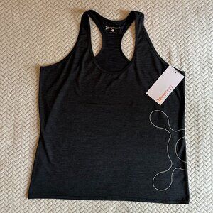 Orangetheory Racer Back Tank in Grey with Splat Sz. L